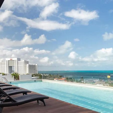 Elegant Apartment Well Located In The Hotel Zone Of Cancún Eksteriør bilde